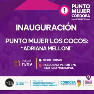 Inauguración del Punto Mujer