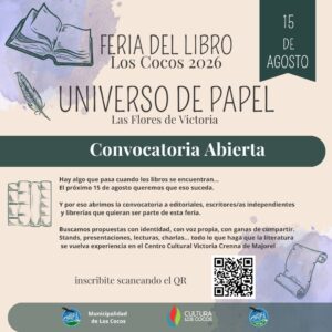 Convocatoria abierta – Feria del Libro 2026