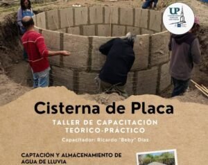 Taller gratuito de construcción de Cisterna con placas de cemento