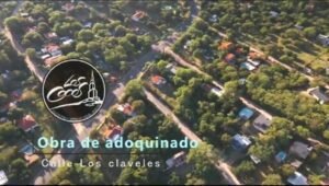 Adoquinado sobre Calle Los Claveles