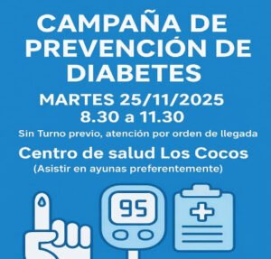 Campaña de prevención de diabetes
